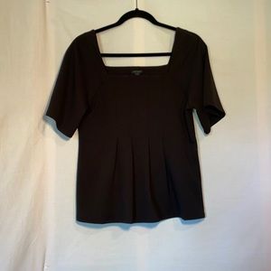 Ann Taylor black dress shirt